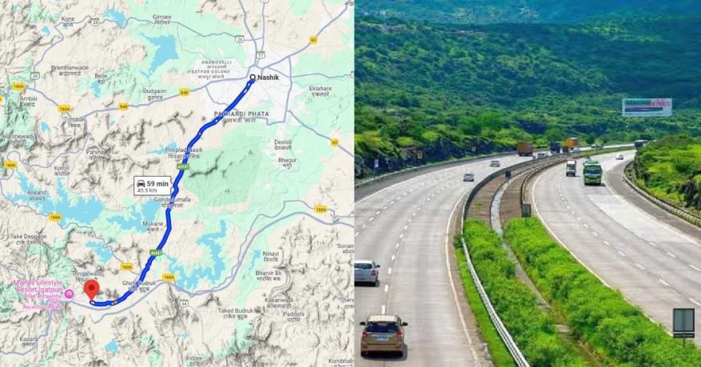 Nashik To Igatpuri Distance